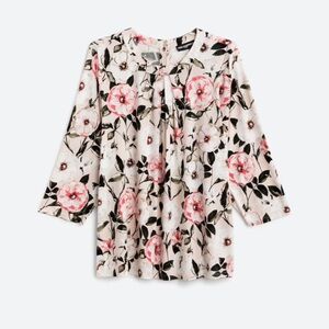 KARL LAGERFELD PARIS Vianne Pleated Bow Knit Top- 1X- Stitch Fix item